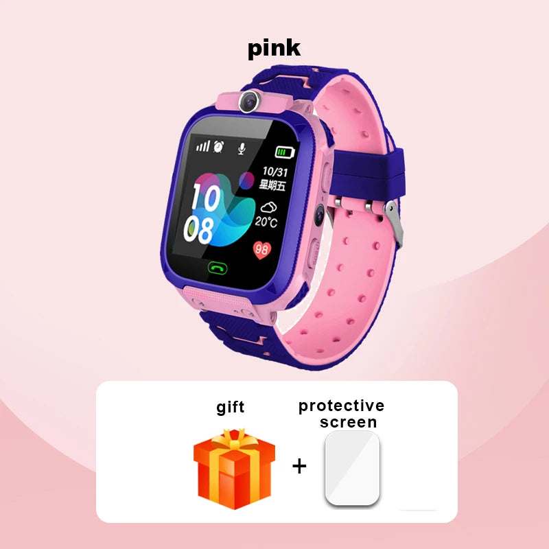 Montre intelligente pour enfants Avec bouton SOS