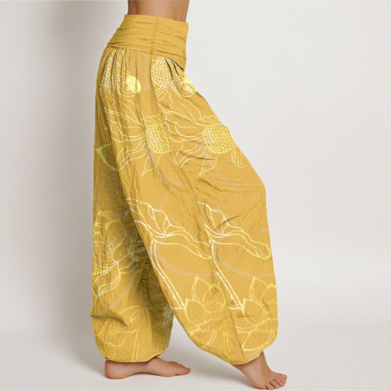 Pantalon "Yoga & Méditation" En Coton