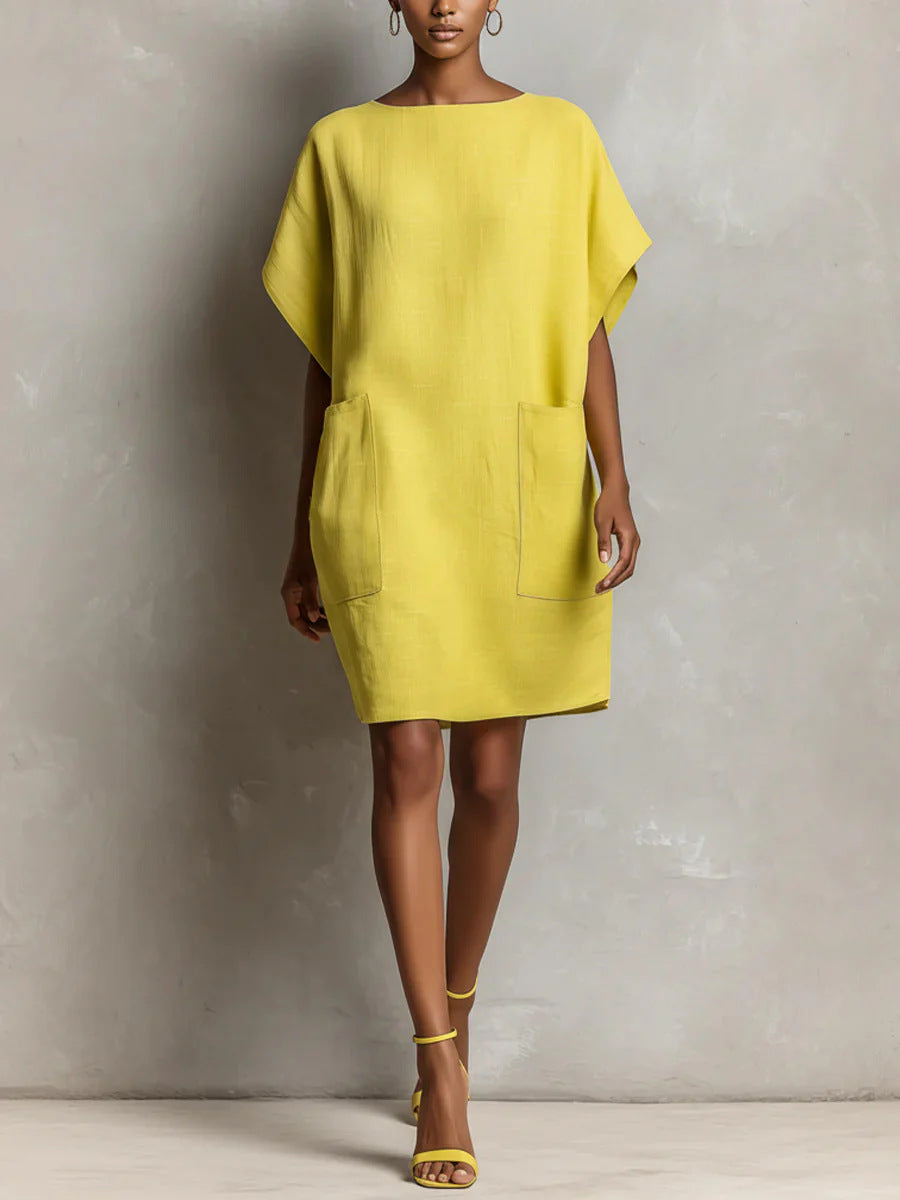 Robe Danika Décontractée En Lin