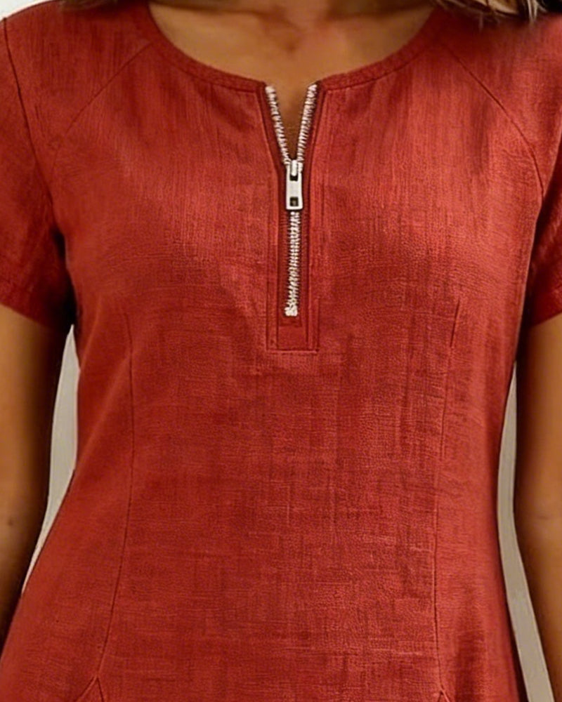 Robe Ramina Avec Poches En Lin