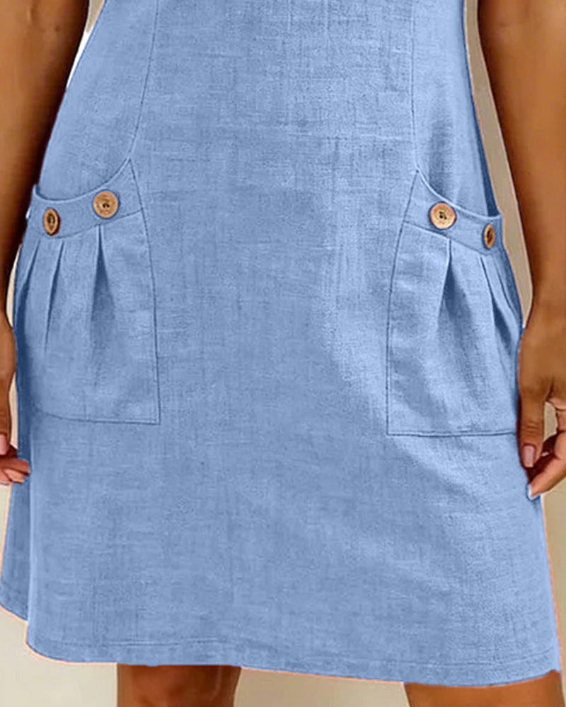 Robe Ramina Avec Poches En Lin