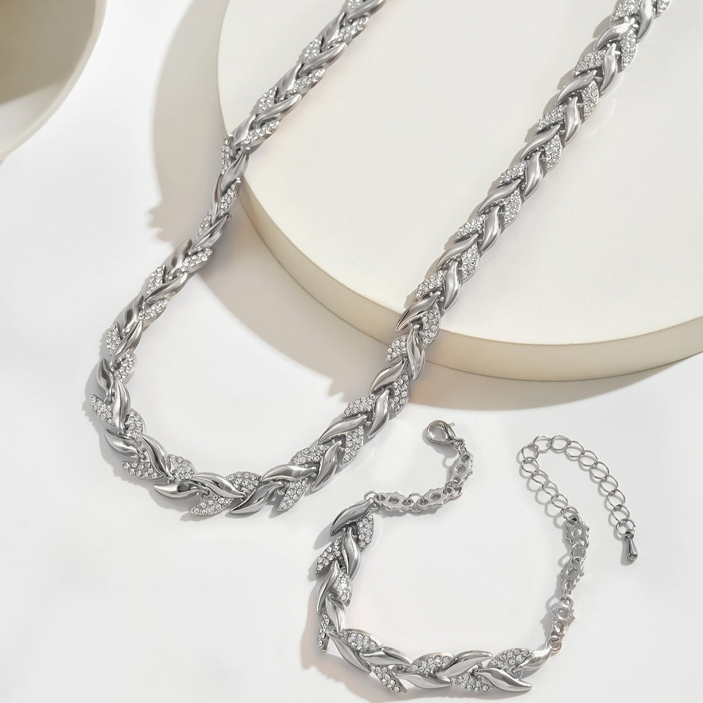 Claudine™ | Pendentif et bracelet en forme de queue de poisson, faits main