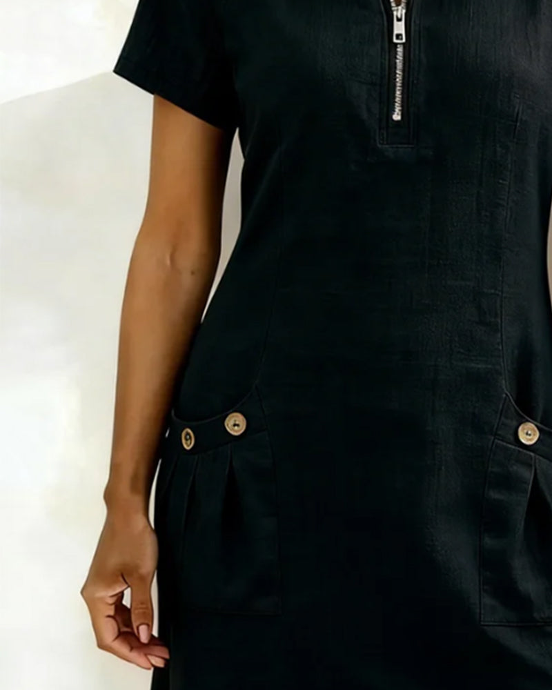 Robe Ramina Avec Poches En Lin