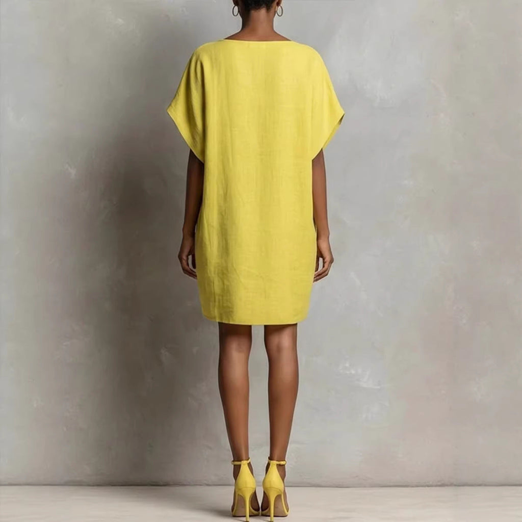 Robe Danika Décontractée En Lin