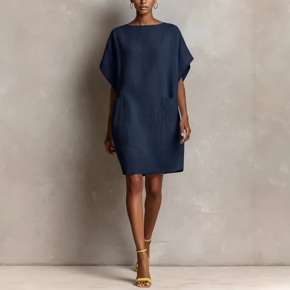 Robe Danika Décontractée En Lin