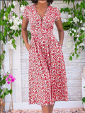 Robe Fionna Mi-Longue Légère Avec Poches