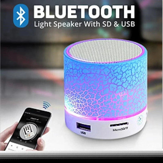 Mini enceinte Bluetooth sans fil avec LED