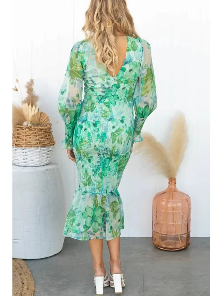 Robe Amilia Avec Décolleté En V