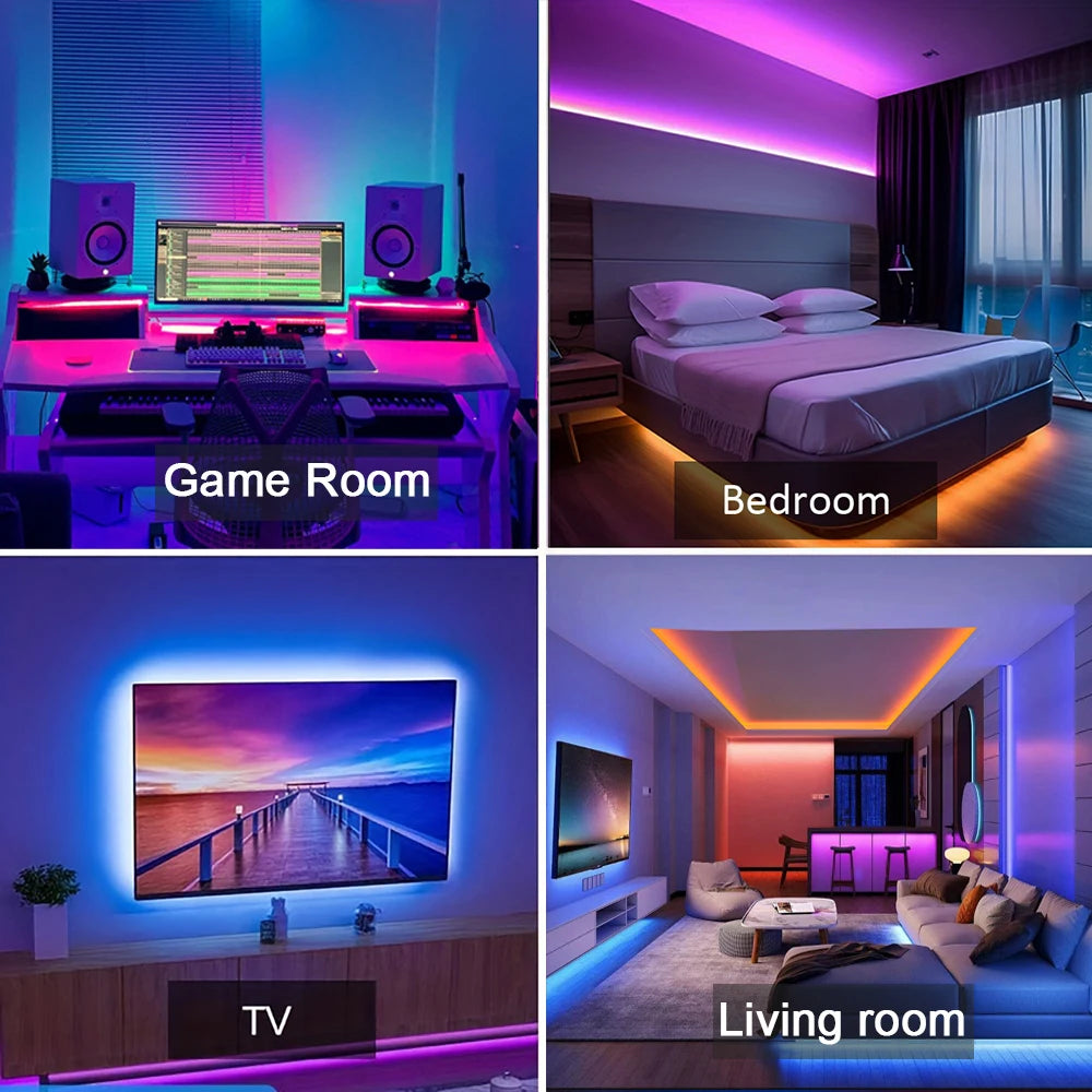 Bandes lumineuses LED RGB