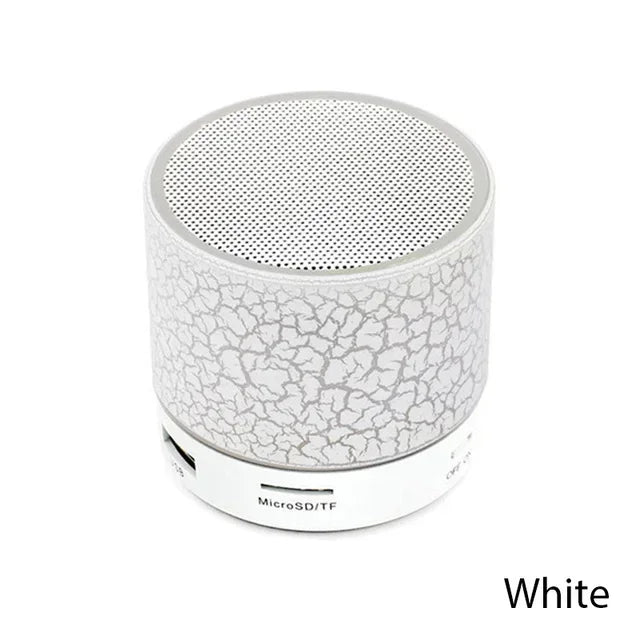 Mini enceinte Bluetooth sans fil avec LED