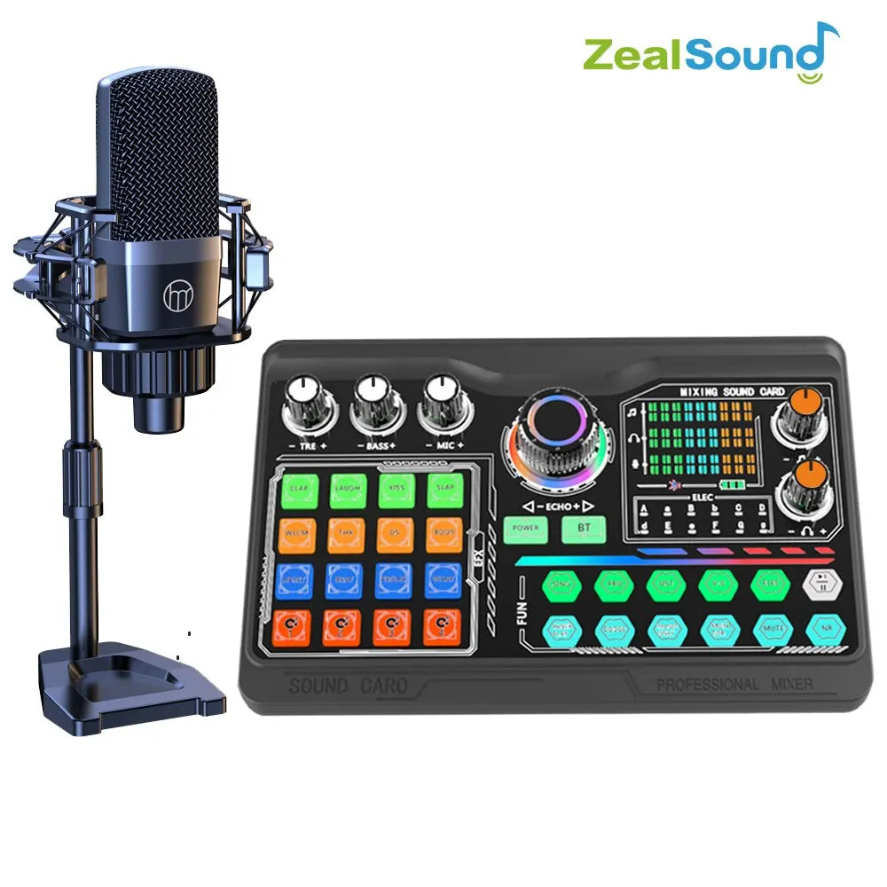 127 Kit micro et carte son Zealsound