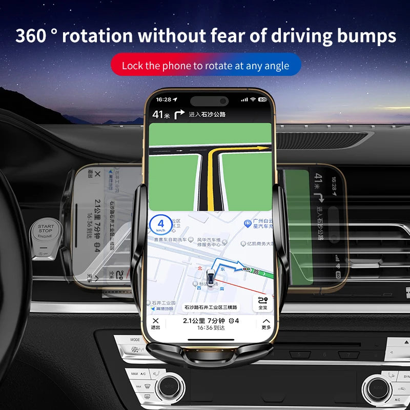 Chargeur sans fil ET Support automatique