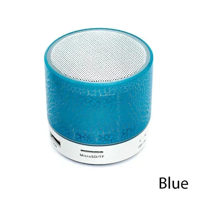 Mini enceinte Bluetooth sans fil avec LED