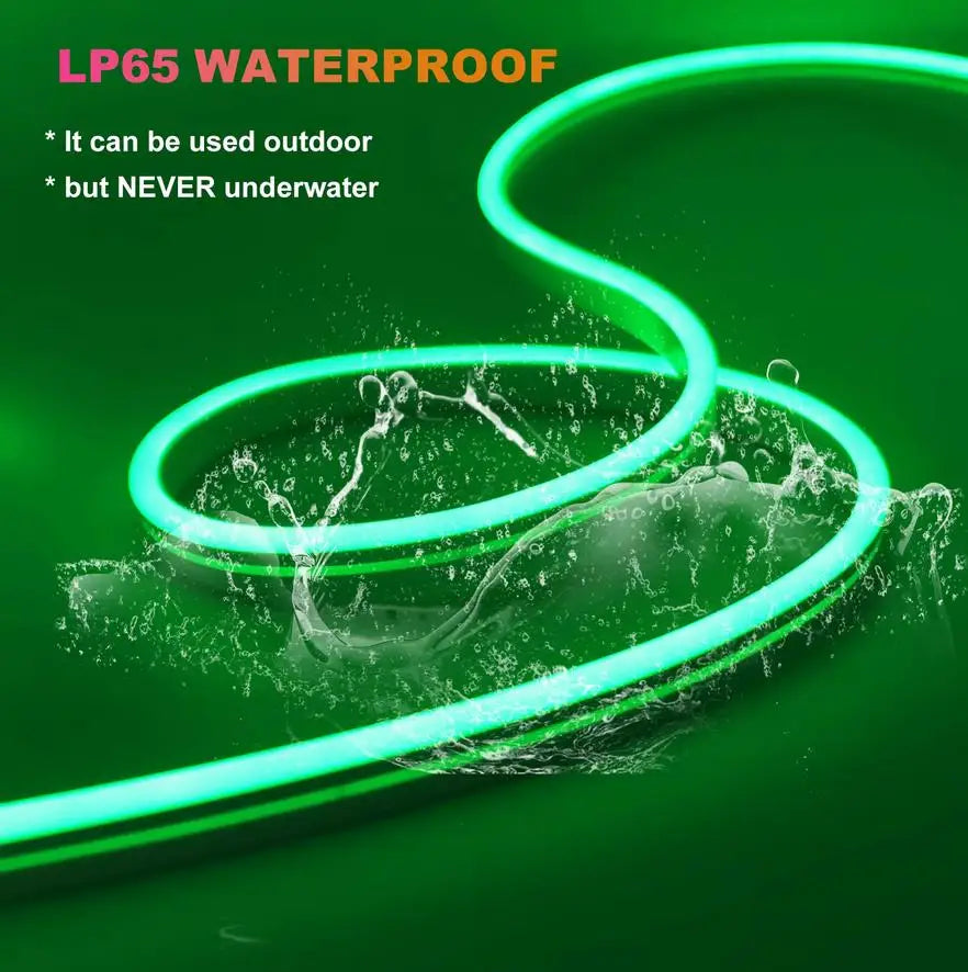 Bande de néon LED RGB avec télécommande