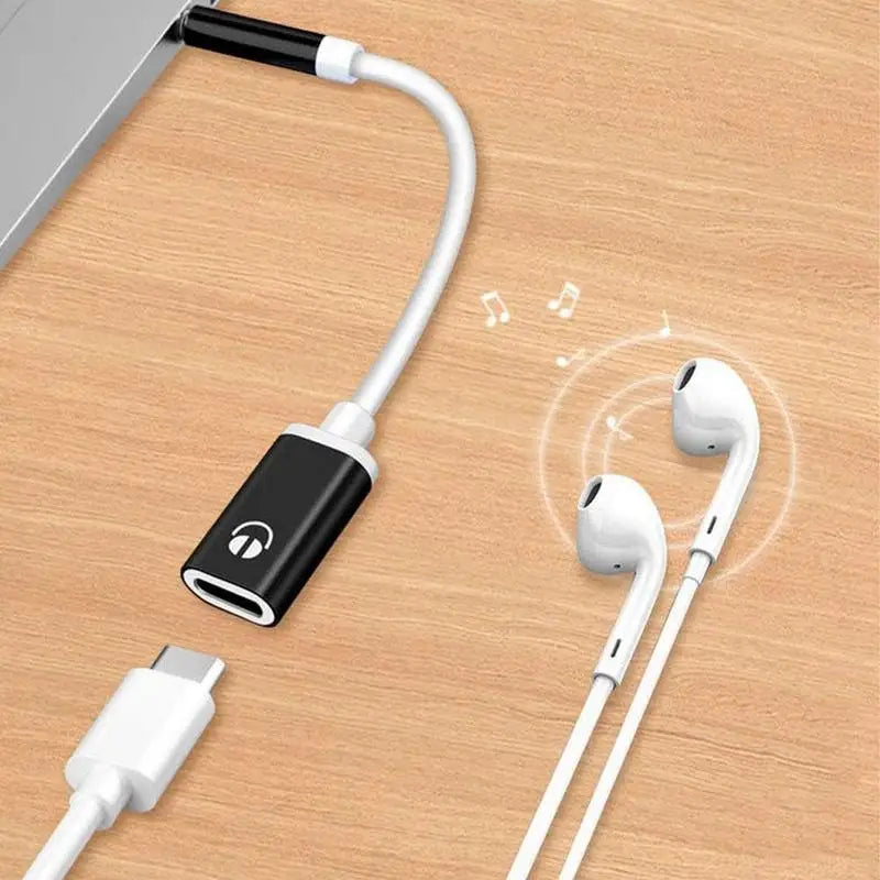 Câble stéréo pour voiture de type C vers 3,5 mm jack