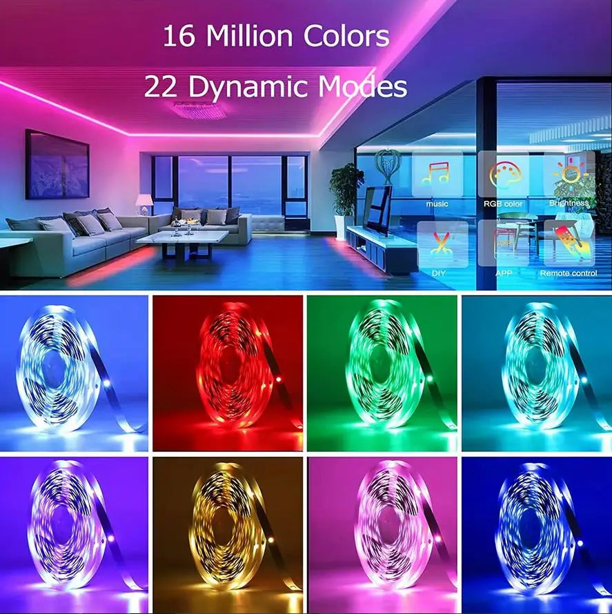 WIFI Led Lights for Room Music Sync RGB LED