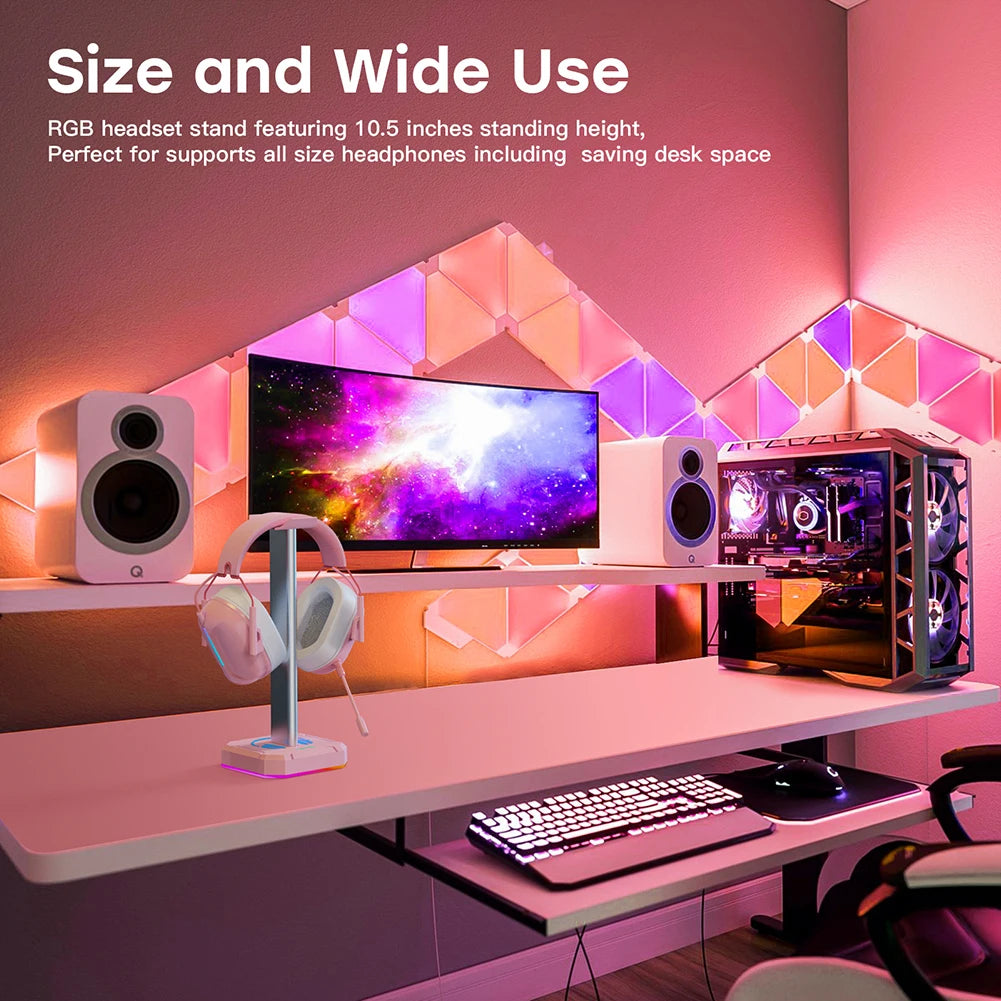 Support de casque aluminium