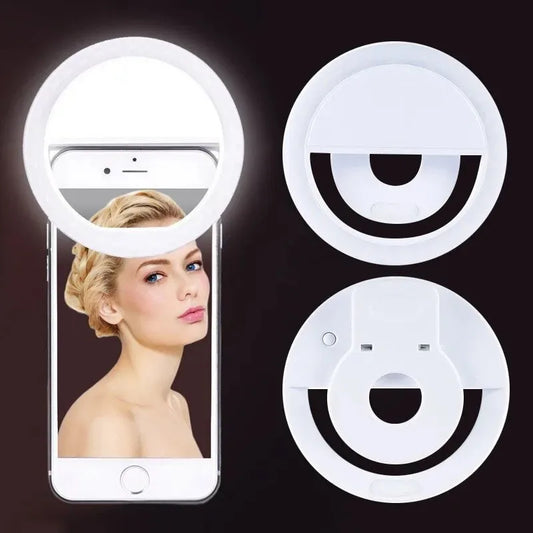 Anneau Lumineux LED pour iPhone Samsung Xiaomi