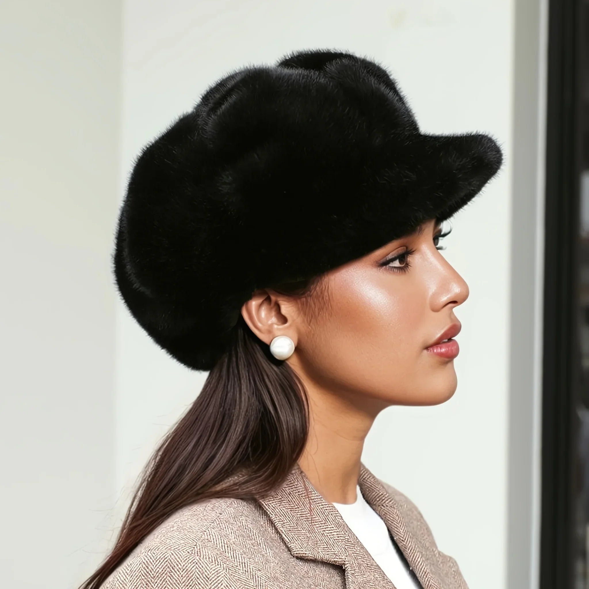 Chapeau Rissa En Fourrure