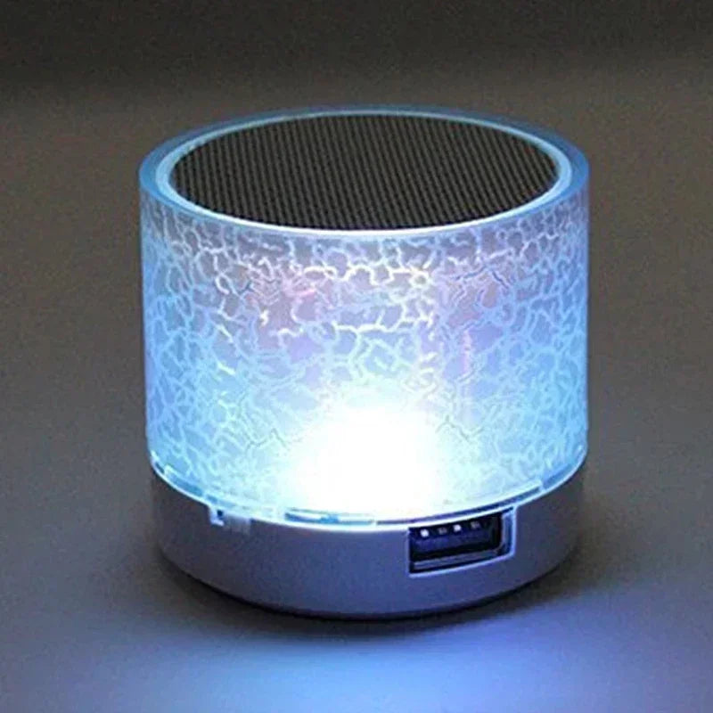 Mini enceinte Bluetooth sans fil avec LED