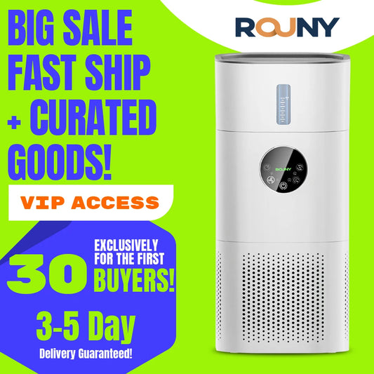 Purificateur d'air 2 en 1anti poils d'animaux et tabac