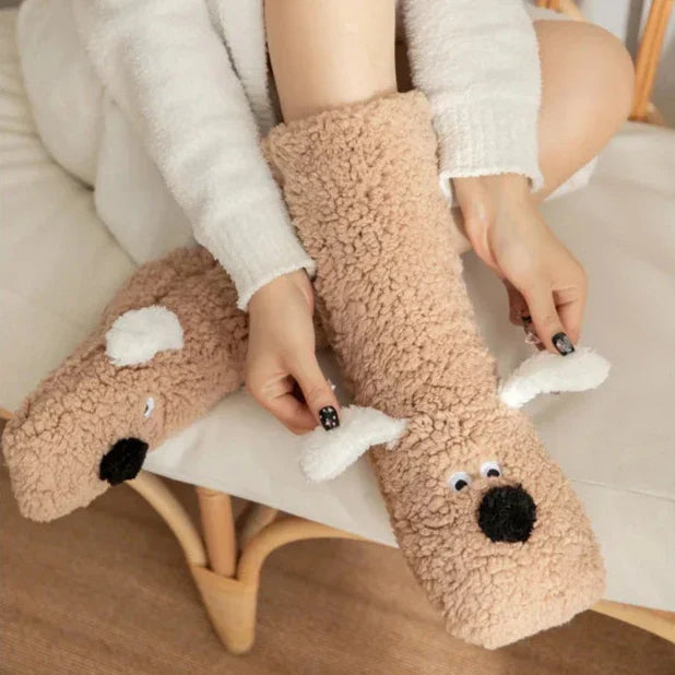 Chaussettes Douillettes Sherpa Confortables