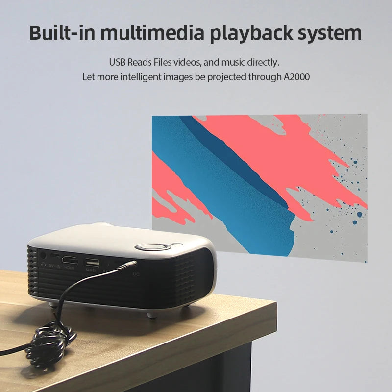 MINI projecteur Portable 3D