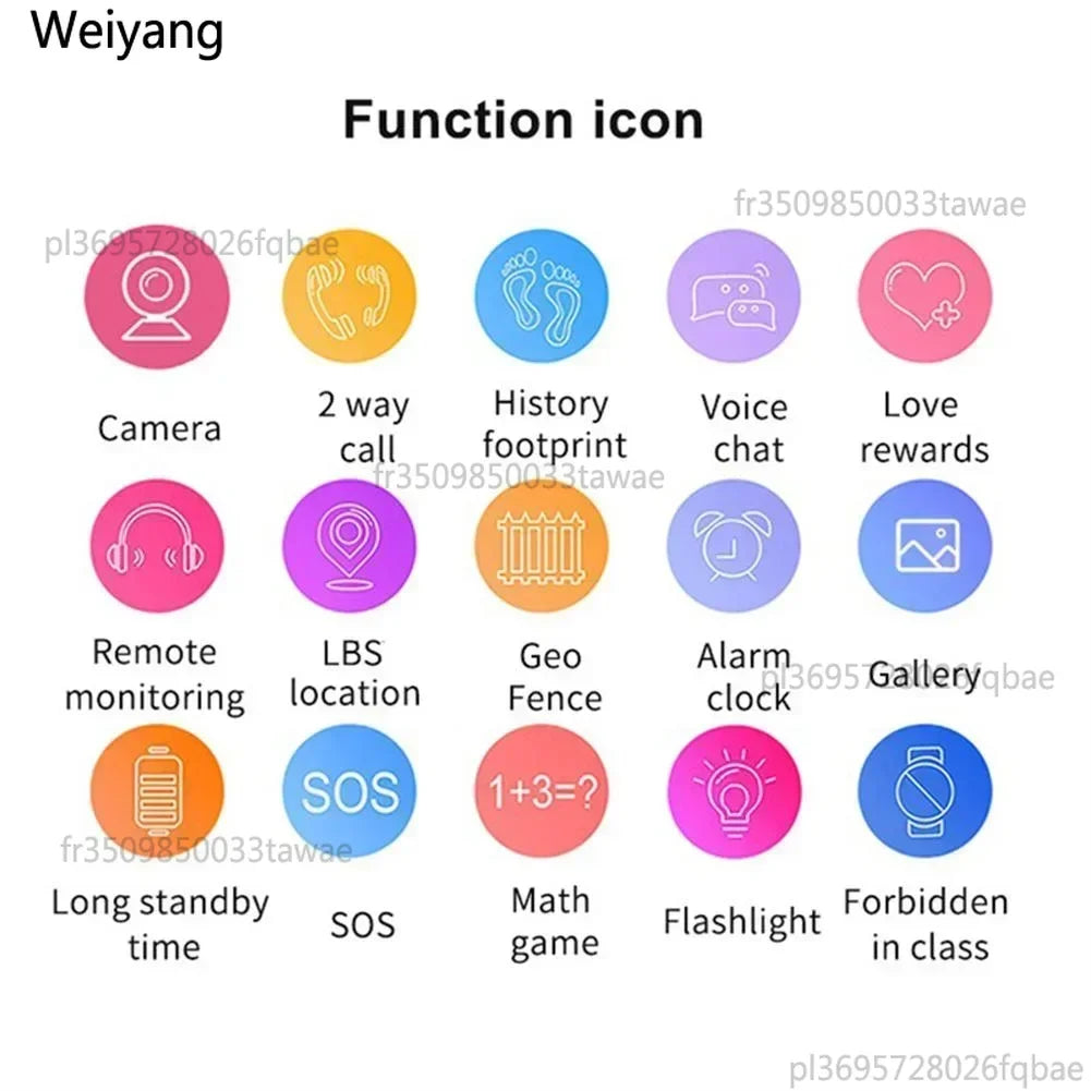 Montre connectée pour enfants GPS