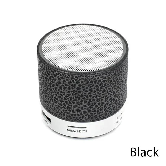 Mini enceinte Bluetooth sans fil avec LED