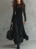 Robe Longue En Tulle Au Charme Éthéré