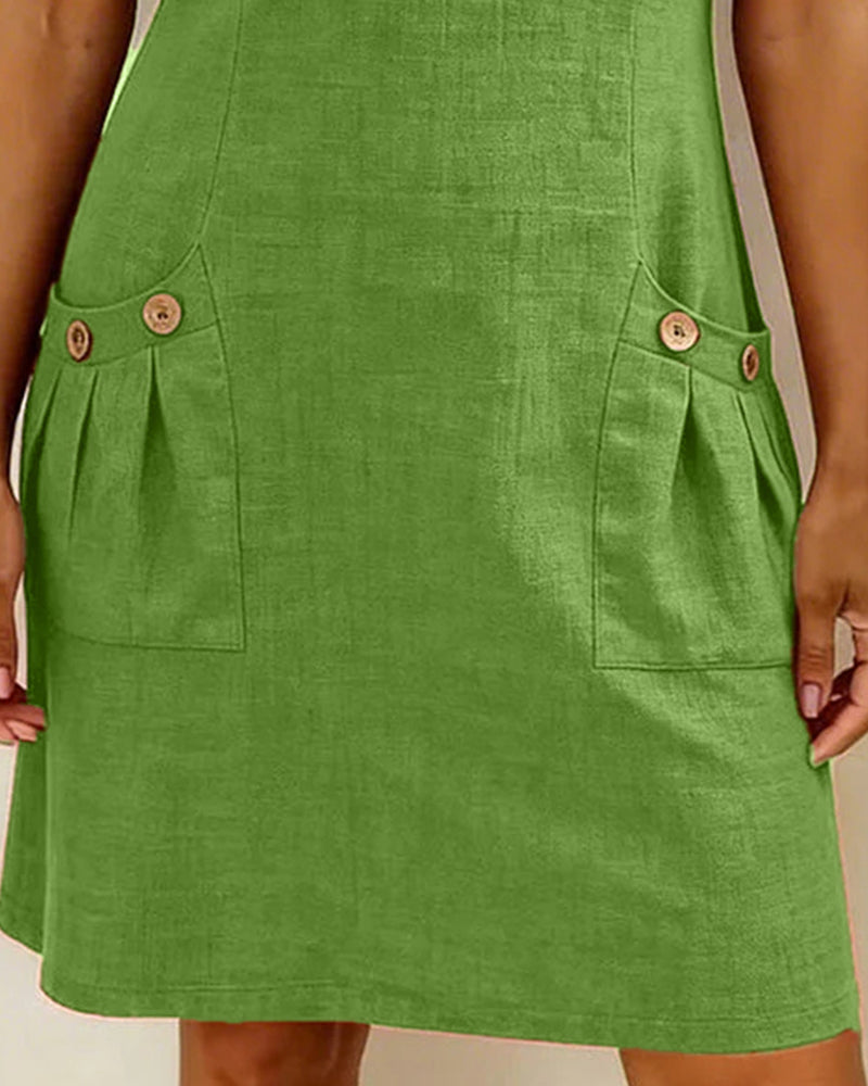 Robe Ramina Avec Poches En Lin