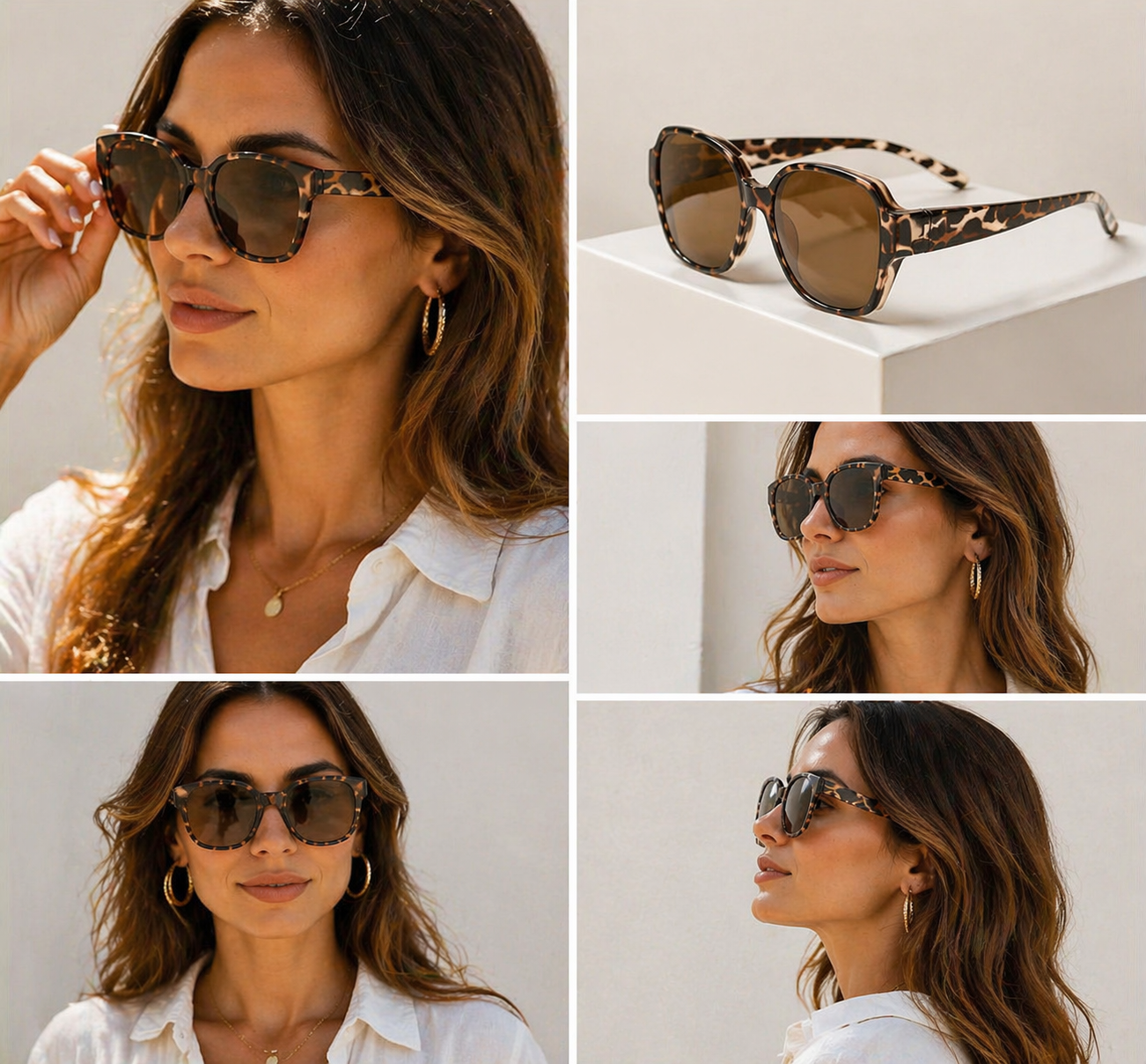 Lunettes de soleil Leopardi polarisées