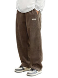 Emil | Pantalon décontracté en velours côtelé à jambes larges pour hommes
