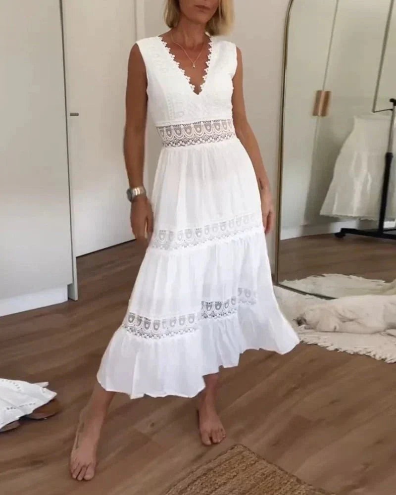 Robe Estivale Rosalia Longue & Élégante